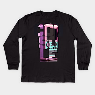 Console 90s Gaming Kids Long Sleeve T-Shirt